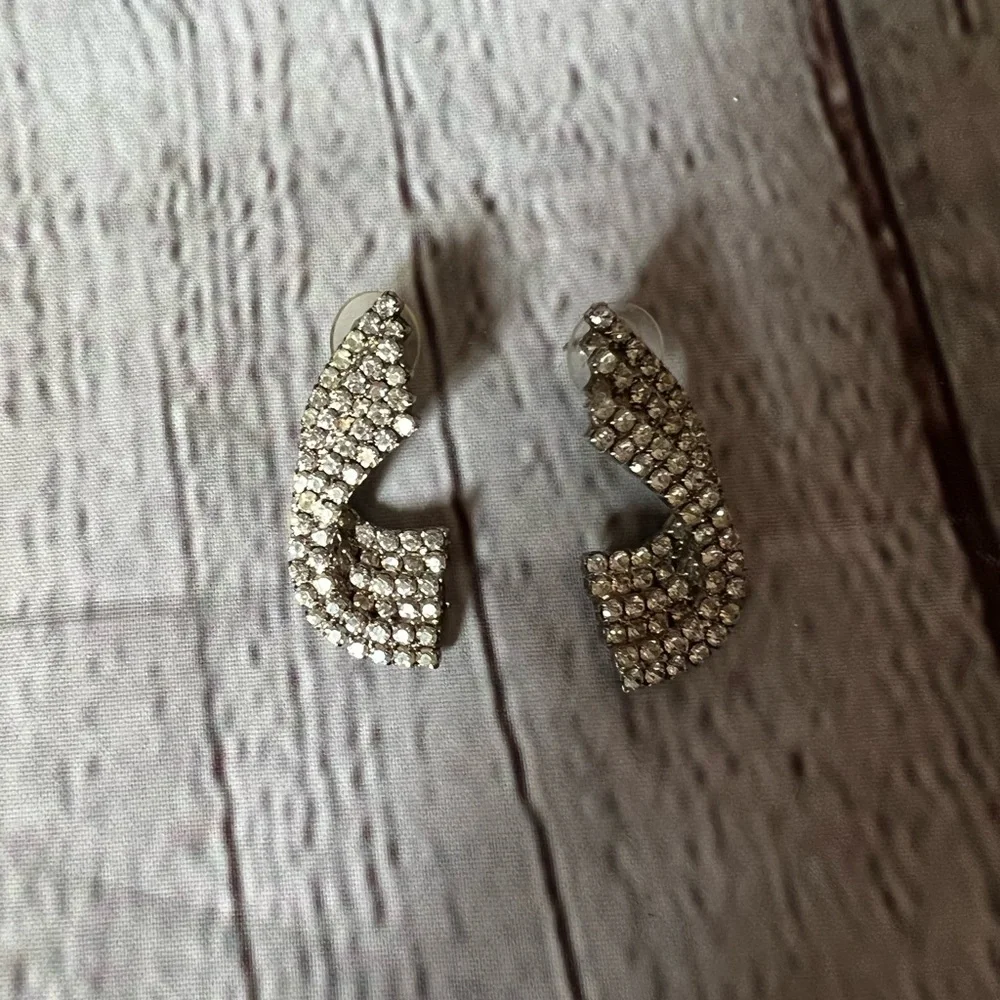 Vintage Rhinestone special occasions earrings